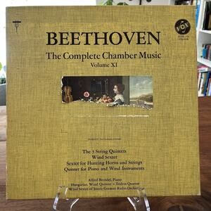 Beethoven The Complete Chamber Music Volume XI 3XLP Box Set 1974 Vox SVBX579